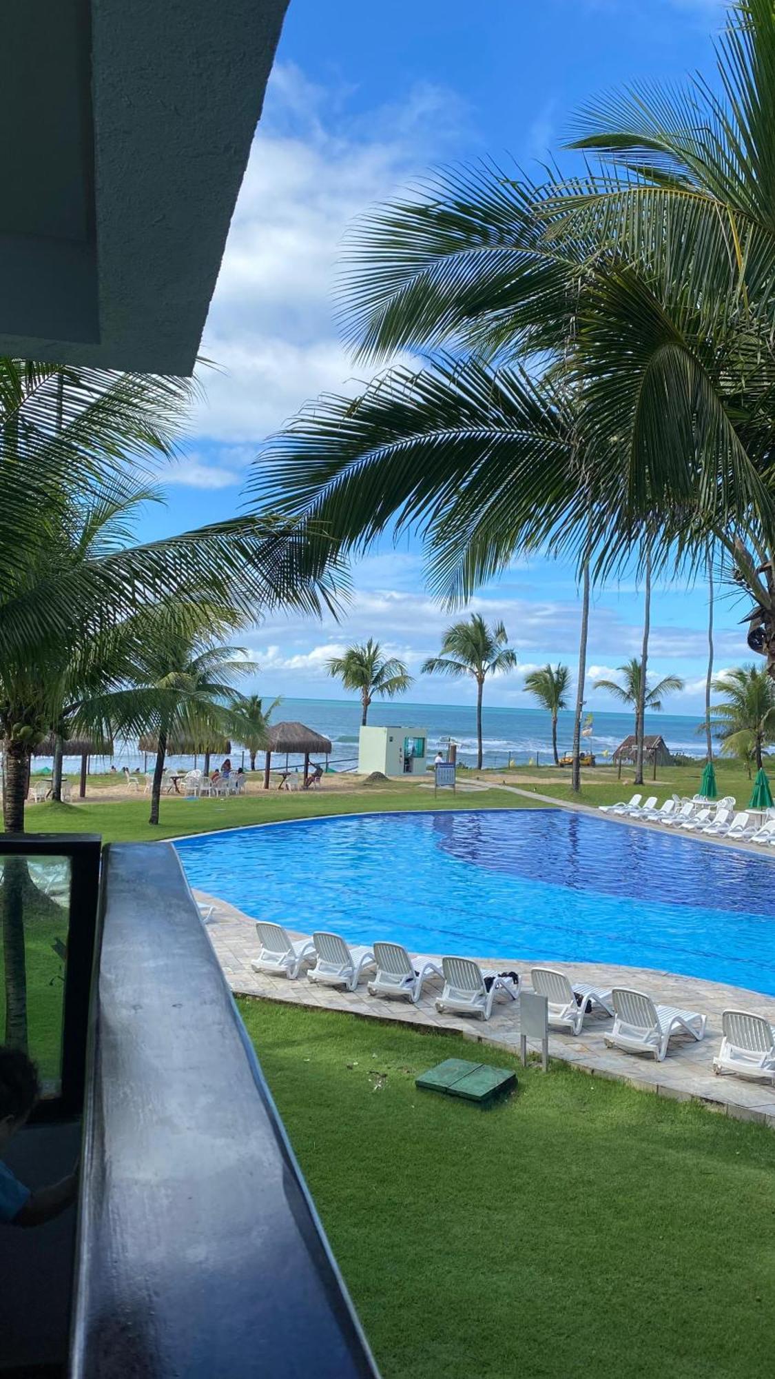 Ancorar 1205-Beira-Mar:Vista Para O Mar E Piscina! Pôrto das Galinhas Dış mekan fotoğraf